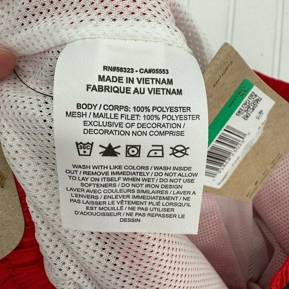 Nike‎ DNA Woven Shorts Basketball Red DH7559-010 Men’s XL Colorblock Mesh Lined - Picture 11 of 11